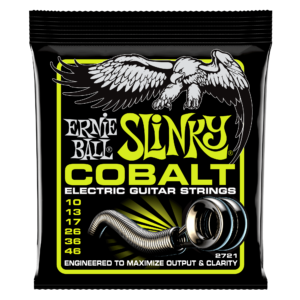 Regular Slinky Cobalt Electric Guitar Strings - 10-46 Gauge