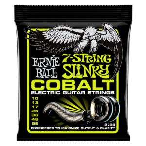 Regular Slinky Cobalt 7-String Electric Guitar Strings - 10-56 Gauge