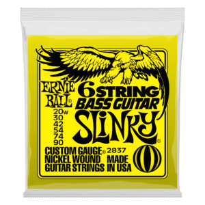 Slinky 6-String w/ small ball end 29 5/8 scale Bass Guitar Strings – 20-90 Gauge