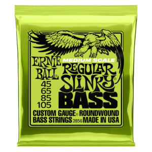 Regular Slinky Nickel Wound Medium Scale Bass Strings - 45-105 Gauge