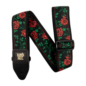 Ernie Ball Spanish Rose Jacquard Strap