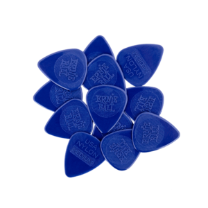 Medium Injection Molded Nylon Picks 0.72mm bag of 12