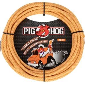 Pig Hog "Orange Creme 2.0" Instrument Cable, 20ft.