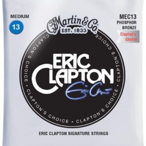 Martin Guitar Eric Clapton's Choice MEC13 92/8 Phosphor Bronze Medium Guitar Strings